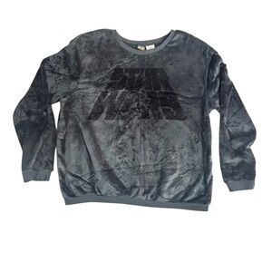 Star Wars gray‎ plush sweatshirt —